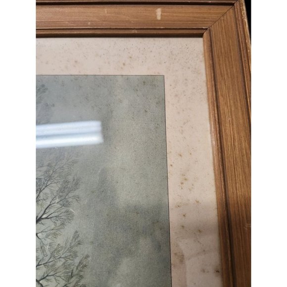 Currier & Ives "Home To Thanksgiving" Lithograph 1867 G.H.Durrie - Picture 8 of 11